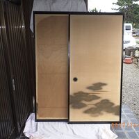 襖張り替え2