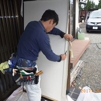襖張り替え5