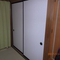 襖張り替え7