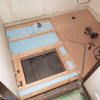 浴室、洗面、トイレ、シロアリ施工事例9